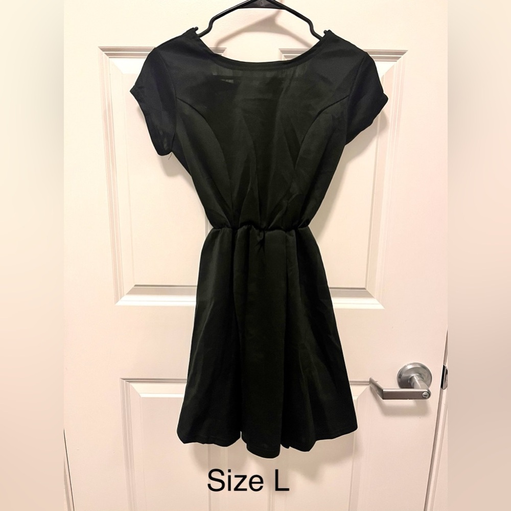 Juniors Size L Backless Dress